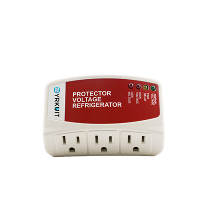 Zyrkuit Protector Electrónico de Voltaje y Sobretensión – Máxima Protección para Refrigeradores (Hasta 27 cu. ft.) | Protección Contra Altos/Bajos Voltajes, Apagones y Picos Eléctricos