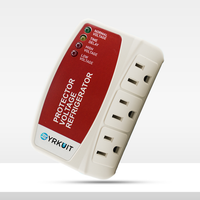 Zyrkuit Protector Electrónico de Voltaje y Sobretensión – Máxima Protección para Refrigeradores (Hasta 27 cu. ft.) | Protección Contra Altos/Bajos Voltajes, Apagones y Picos Eléctricos